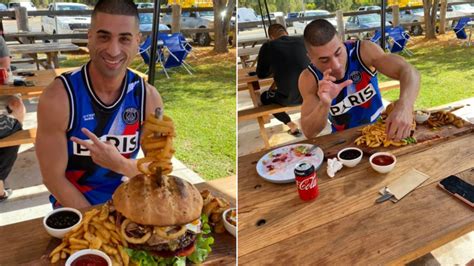 Sydney Man Becomes First To Beat Viral Big Burger Challenge At Hunter