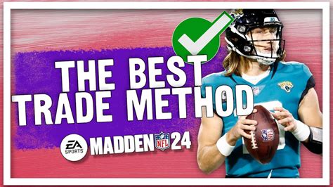 The Best Trade Method In Madden 24 Franchise Mode Youtube