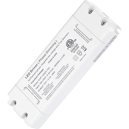 Amazon Ledupdates Triac Dimmable Led Driver Etl V V To