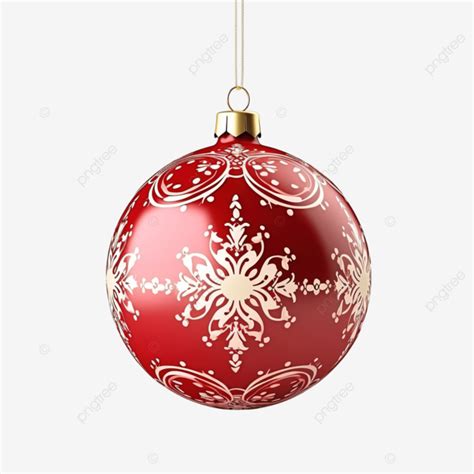 Christmas Ball Hanging Flat Bauble Christmas Ball Bauble PNG