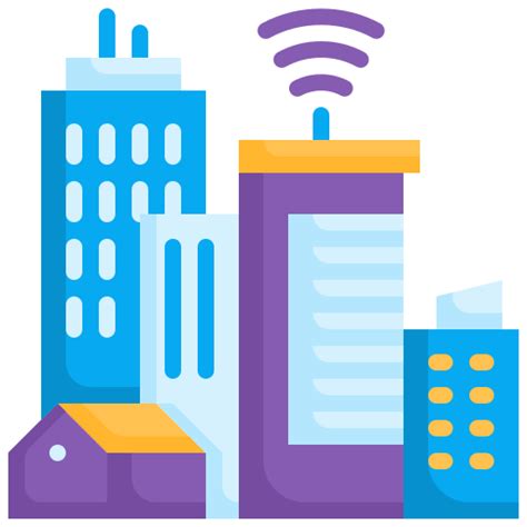 Smart City Generic Flat Icon