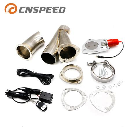 Cnspeed Exhaust Control Valve With Remote Control Car Stainless