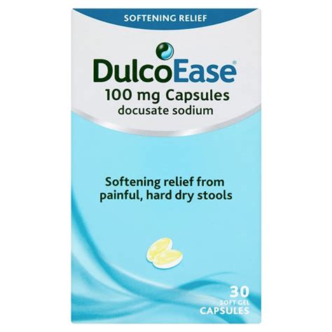 Dulcoease Capsules 100mg Pack Of 30 Marks Tey Pharmacy