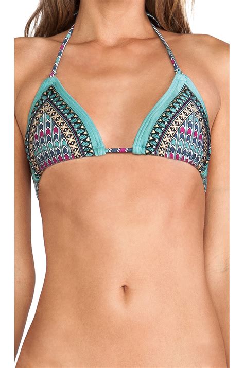 Lyst Tigerlily Nefertiti Tara Bikini Top