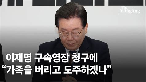 이재명 제1야당 대표 국민곁 떠나겠나영장은 검찰권 사유화 네이트 뉴스