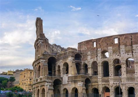 Gran Roman Colosseum Coliseum Colosseo En Roma Imagen De Archivo