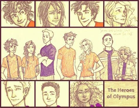 The Seven Demigods Percy Jackson Fandom Percy Jackson Books Percy Jackson