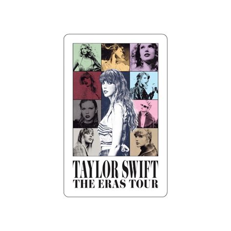 Eras Tour Sticker Taylor Swift Midnights 3 4 Etsy In 2023 Taylor