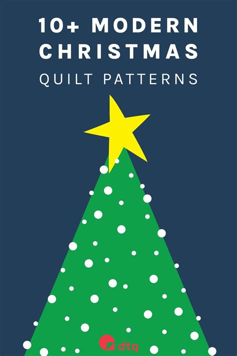 10 Christmas Quilt Patterns For Modern Quilters Artofit