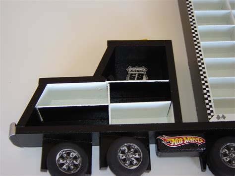 Dedo de Moça Arts Carreta Estante Hot wheels