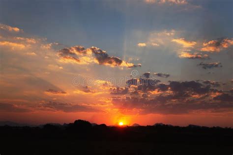 evening sky  sunset  beautiful light stock image image