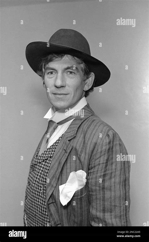 British Actor Ian Mckellen Is Shown In Costume At The Ahmanson Theatre