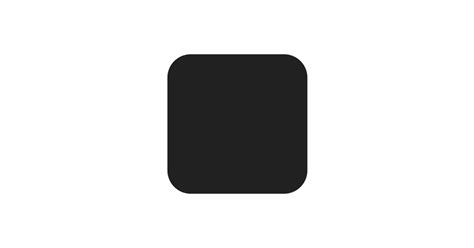 Black Medium Small Square Free Vector Icon Iconbolt