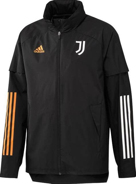 Adidas Juventus All Weather czarna Kurtka męska Morele net