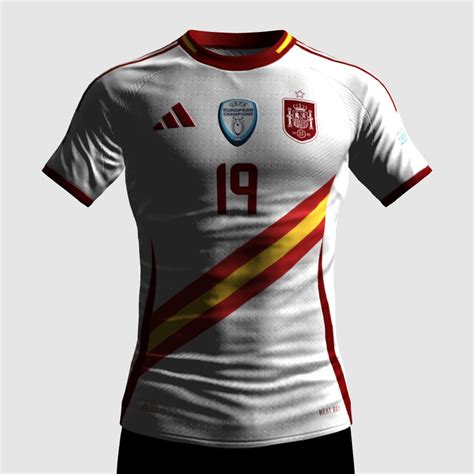 Adidas Spain Euros Champion Away Fifa Kit Creator Showcase