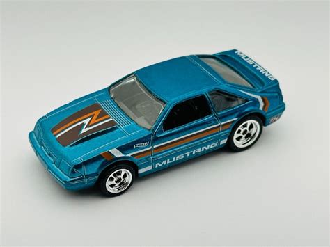 Hot Wheels Super Treasure Hunt Ford Mustang Teal Green Wow