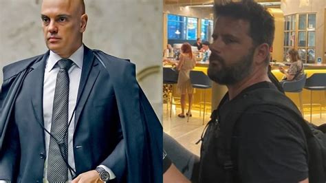 Acusado de hostilizar Moraes em aeroporto nega agressões em depoimento à PF