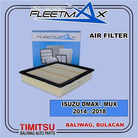 Air Filter Isuzu D Max Mu X Fas Fas Fas