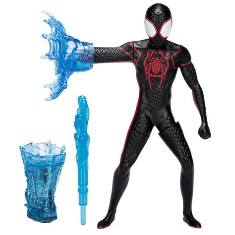 Marvel Spider Man Across The Spider Verse Web Spinning Miles Morales Toy 6 Inch Scale Deluxe