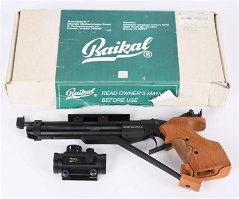 Russian Baikal Izh 46m Match Air Pistol