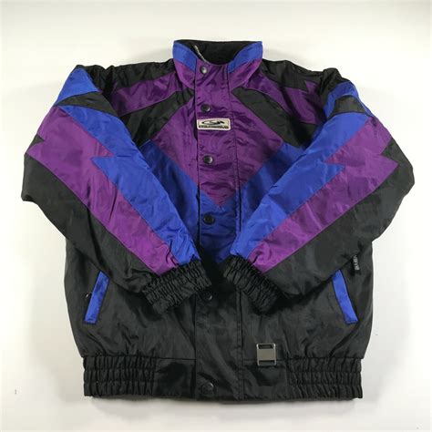 Vintage Coldwave Snowmobile Jacket Mens Small Purple Gem