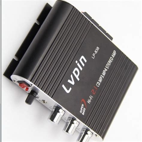 Lepy Lp Power Car Amplifier Hi Fi Mp Radio Audio St