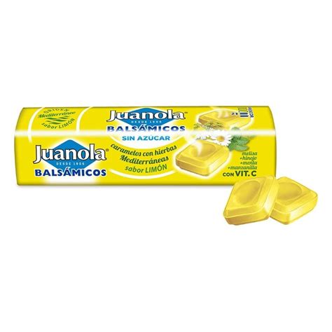 Juanola Caramelos Limon Vit C Y Hierbas Medicinales G Pharmasalus