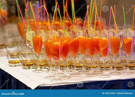 Drinks on the tray stock photo. Image of white, juice - 28231938