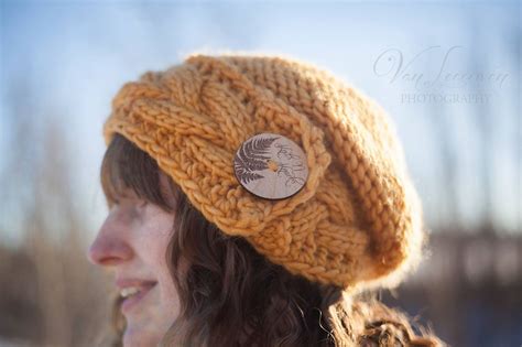 The Annabeth Slouch Hat pattern by Athena Forbes | Hat knitting ...