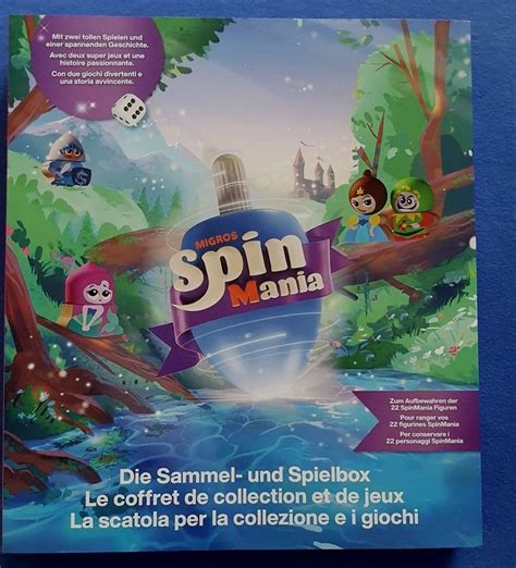 Spin Mania Spielbox Sammelbox Spinmania Migros Neu Kaufen Auf Ricardo