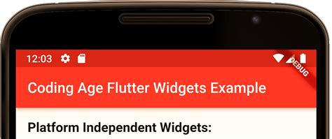 An Introduction To Widgets In Flutter Building Beautiful Uis For