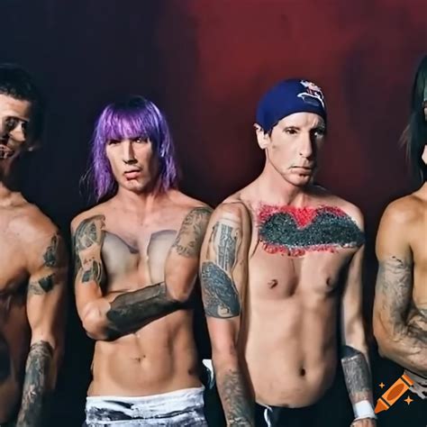 Full Band Of Red Hot Chili Peppers