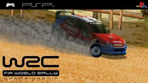 WRC FIA World Rally Championship Quick Gameplay PSP YouTube