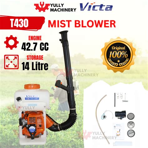 VICTA Mist Blower T430 Mesin Pam Racun Heavy Duty Shopee Malaysia