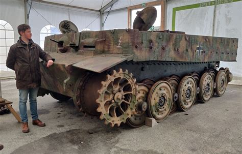 In Saumur The Unique Restoration Of A Mythical German Tiger Tank