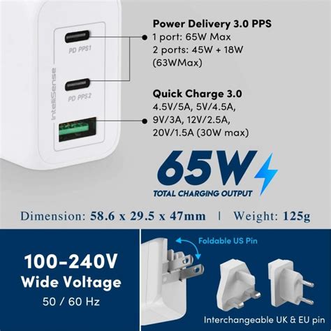 Ptc W Port Gan Pd Charger Ptc