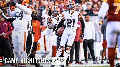 Game Highlights: Browns vs. Commanders