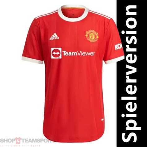 Adidas Manchester United Authentic Heimtrikot Home Jersey 2021 2022