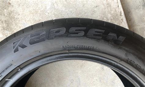 215/55/17 Kapsen Papide K3000, Car Accessories, Tyres & Rims on Carousell