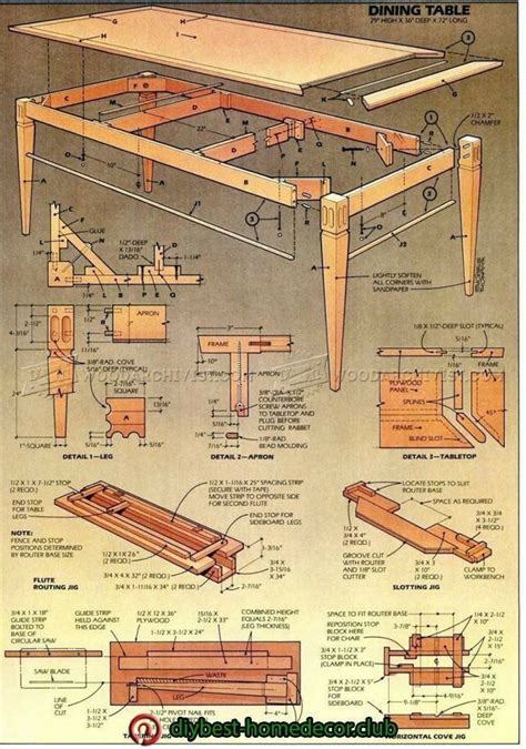 DIY Woodworking Furniture Plans