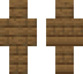 Spruce planks new texture | Minecraft Skin