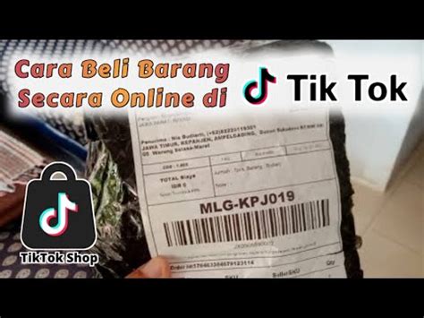 Cara Beli Barang Di Tiktok Shop Cara Pesan Barang Online Di Tiktok