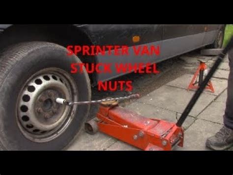 SPRINTER VAN STUCK WHEEL NUTS YouTube