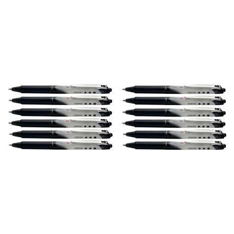 Stylo Roller Encre Liquide V Ball 5 Rt Pte Fine Noir X 12 Pilot La Poste