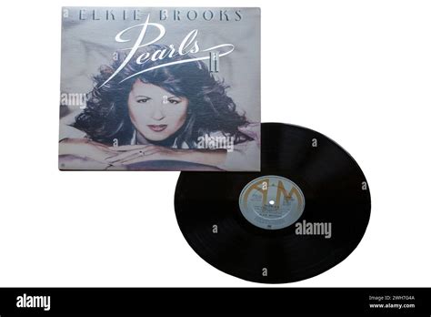 Elkie Brooks Pearls II Vinyl Record Album LP Cover Isolated On White