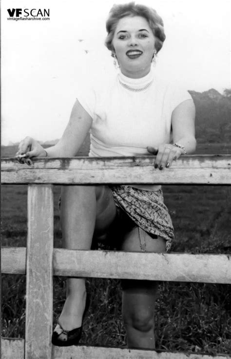 Vintage Porn Models Showing Their Breasts And Hairy Beavers Wearing Stockings CoedCherry