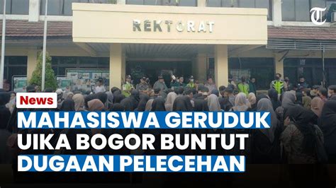 DUGAAN PELECEHAN Dialami Mahasiswa Yang Dilakukan Oknum Dosen UIKA