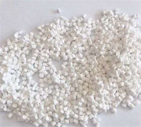 Pp Pe White Milky Reprocessed Plastic Granules For In Making Pipe At