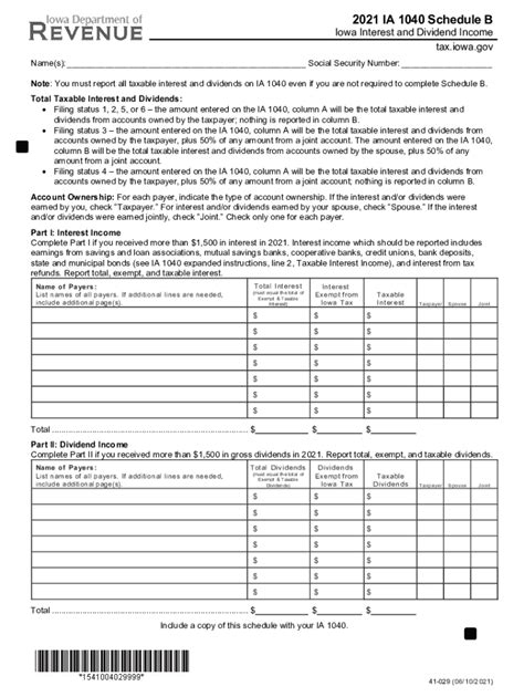 Fillable Online Irs Govforms Pubsabout Schedule B Form About