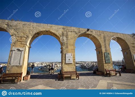 Valletta Malta October 7 2022 The Upper Barrakka Gardens Is A